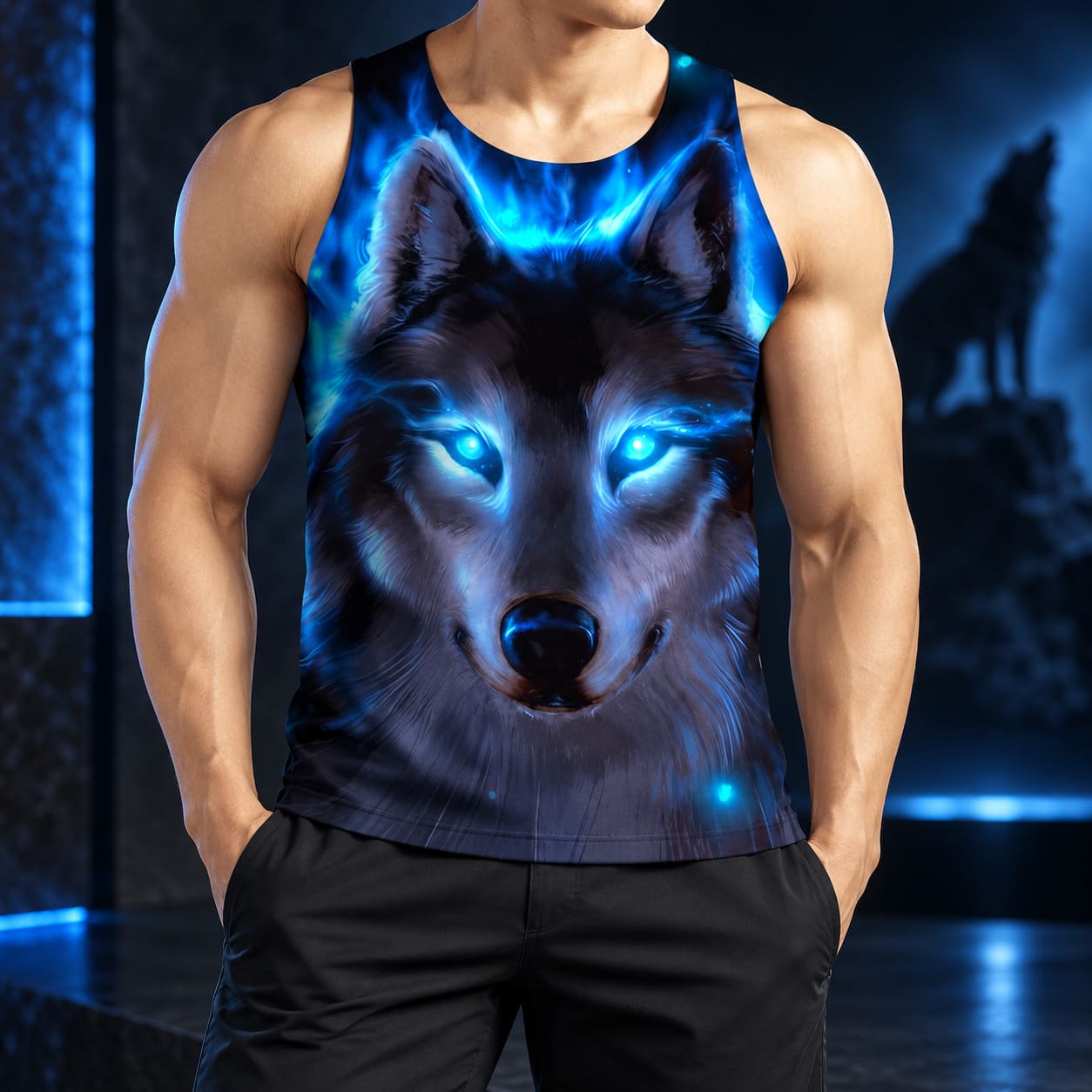 Débardeur Loup
