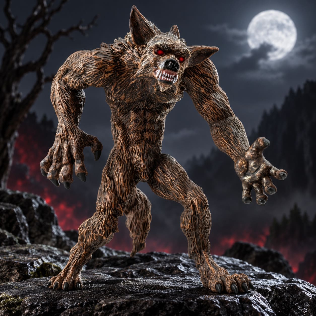 Figurine Loup Garou