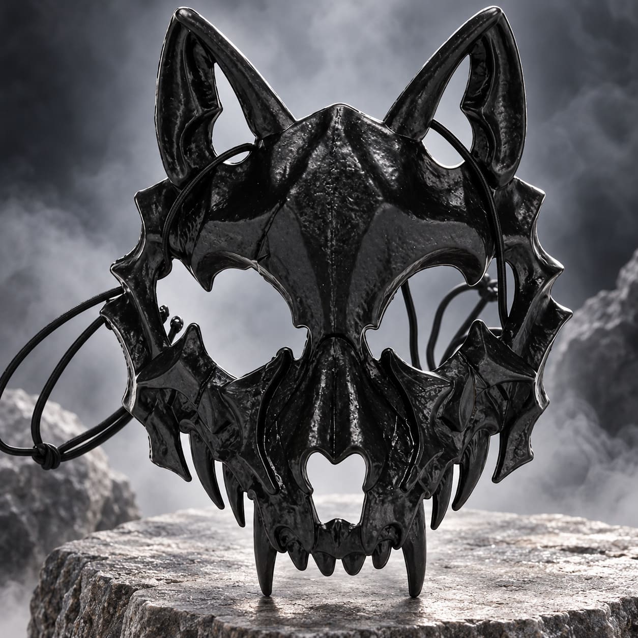 Masque Squelette de Loup