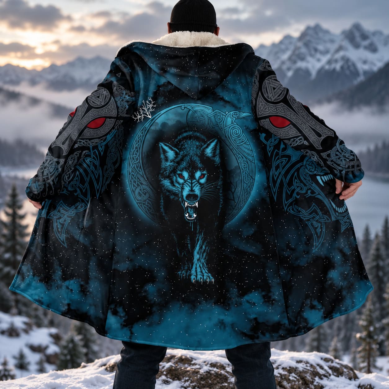 Veste Manteau Loup Garou