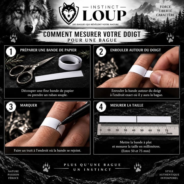 guide bague loup